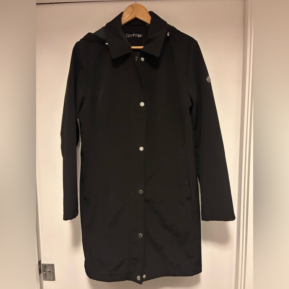CALVIN KLEIN beautiful business style everyday trench-coat stylish jacket M/L